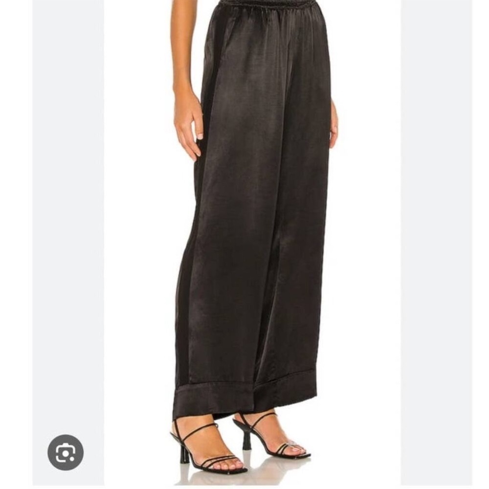 NATION LTD Fairfax Straight Leg Silky Pull on Trouser Style